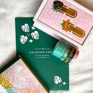 🐯 Rainforest Themed Archer & Olive Subscription Box Exclusive - Bundle 🐯